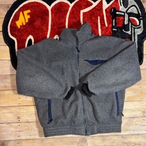 L.L. Bean Men's Charcoal Zip-Up Sweater